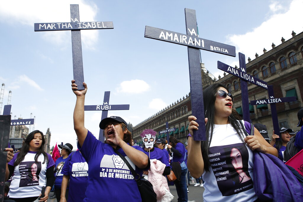 Piden justicia para mujeres asesinadas en México Periodistas Unidos