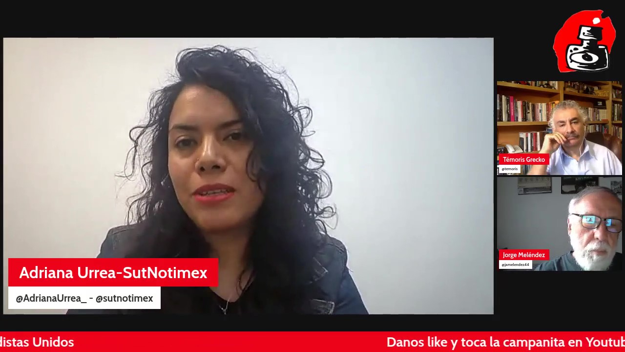 Video Adriana Urrea habla sobre el cierre de Notimex con Témoris